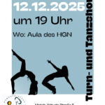 Turn- und Tanzshow am 12.12.2025 um 19 Uhr